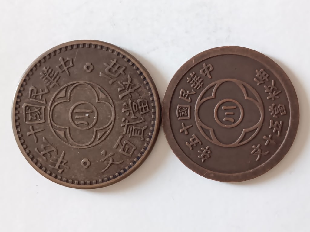 Two Chinese Old Copper Coins (1 of 6)