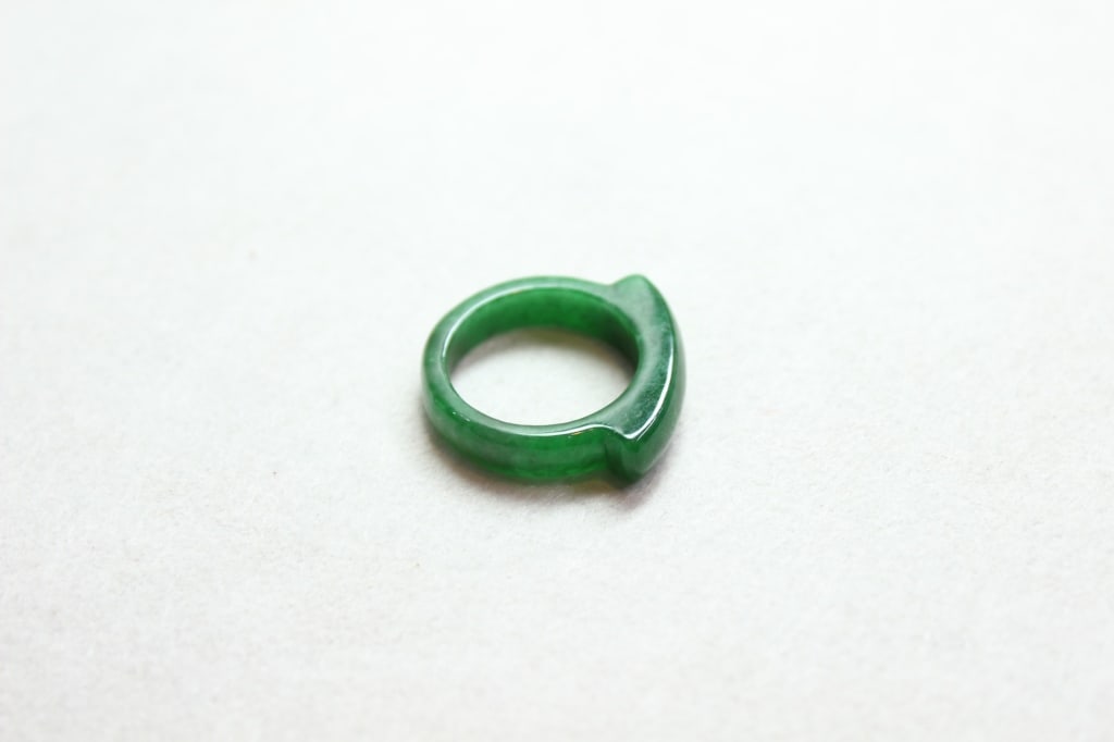 Green Jadeite Ring - 2