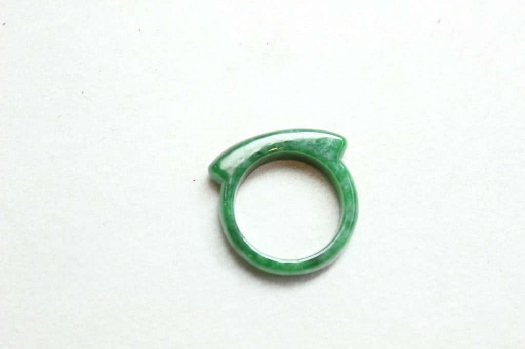 Green Jadeite Ring - 4