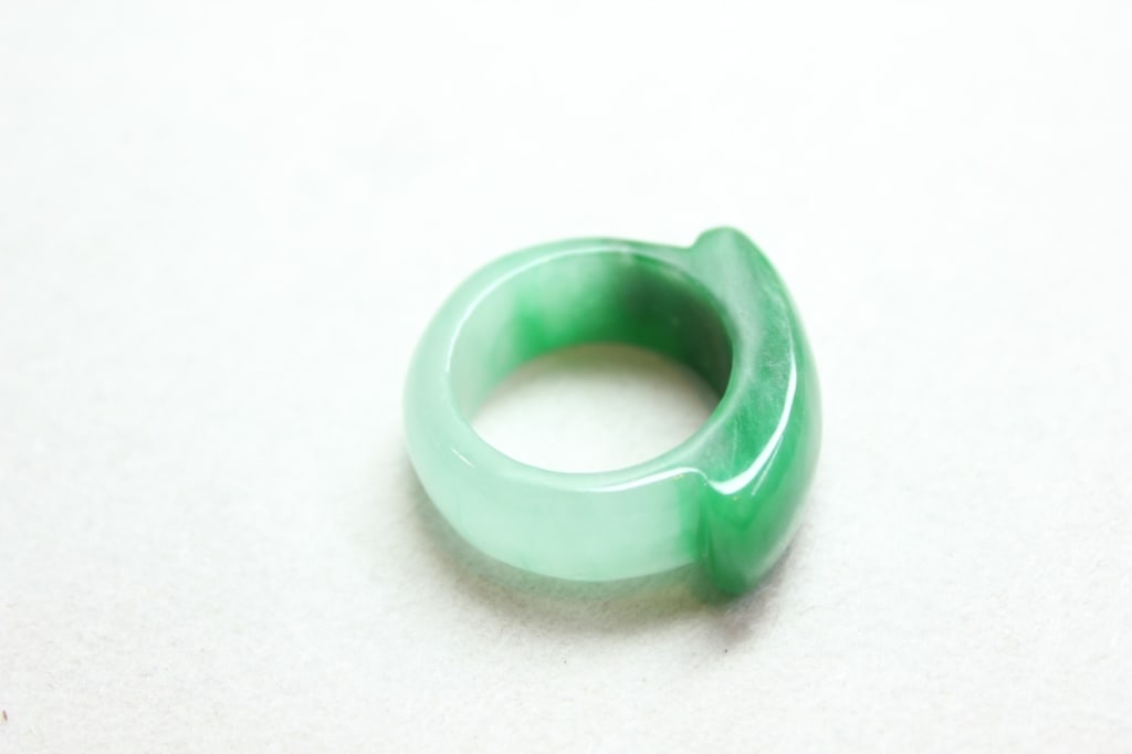 Green Jadeite Ring - 3