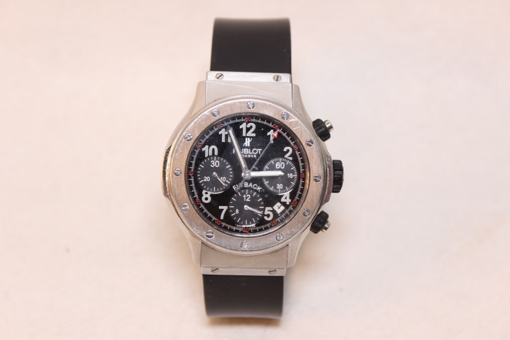 Hublot Genève Chronograph Watch (1 of 8)