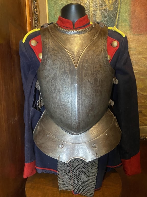 Rare European Renaissance-style breastplate (1 of 13)