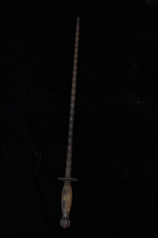 Antique Chinese Traditional Iron Rod Weapon (1 of 8)