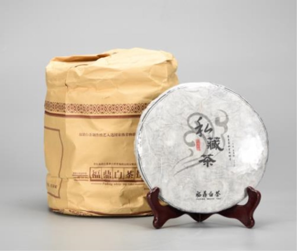 2009 Fuding White Tea: Dimension: 350gx9cakes