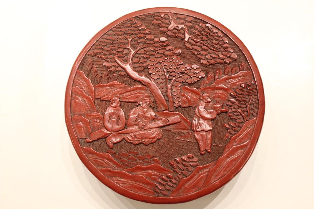 Chinese Cinnabar Case,19th.C (1 of 7)