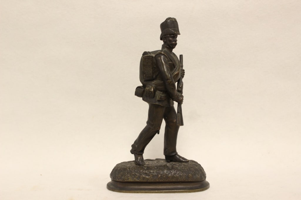 Antique Bronze Figurine of a Soldier (1 of 6)