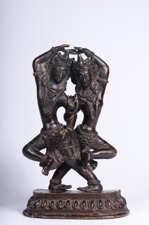 Bronze Sculpture of Hindu divine Couple (1 of 8)