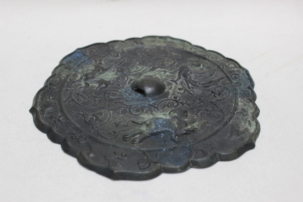 Chinese Bronze Mirror - 6