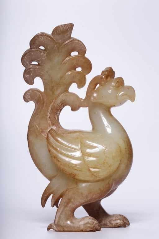 Chinese Jade Carved Phoenix (1 of 10)