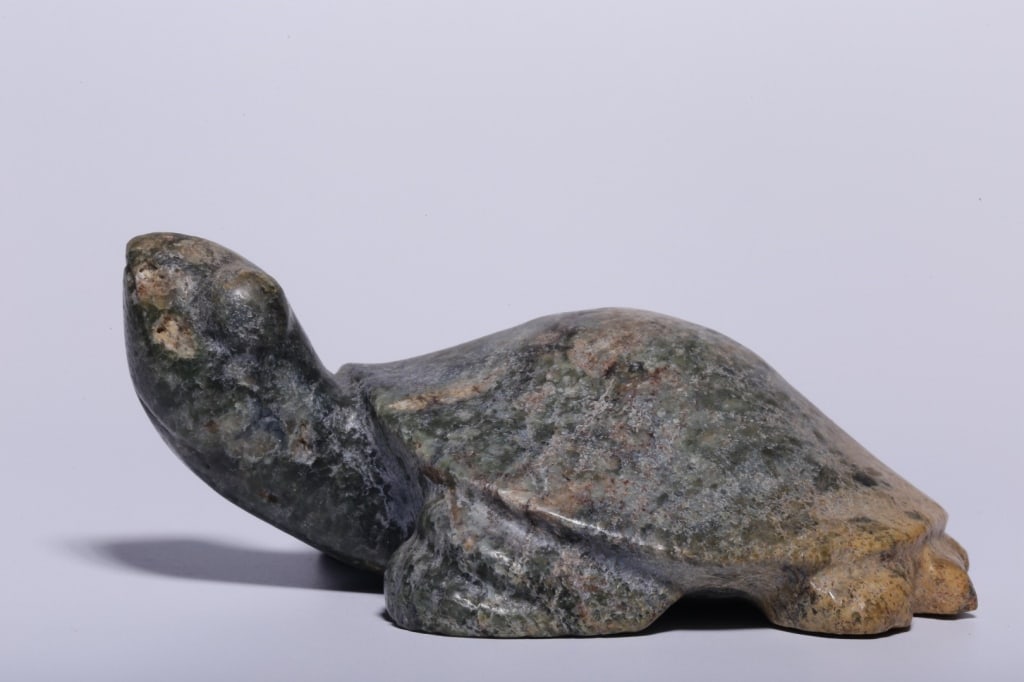 hand-carved Stone turtle Sculpture (1 of 7)