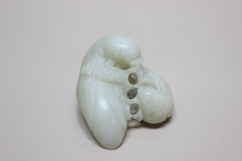 Chinese Jade Carved Toggle - 4