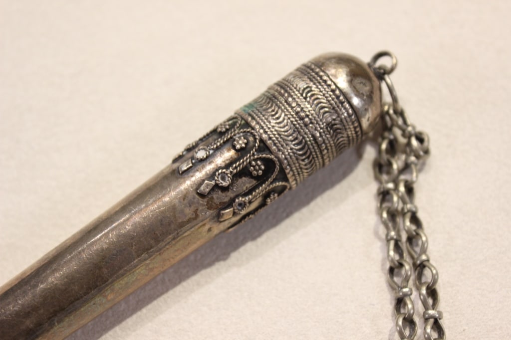High-quality silver Judaica Torah Pointer - 5