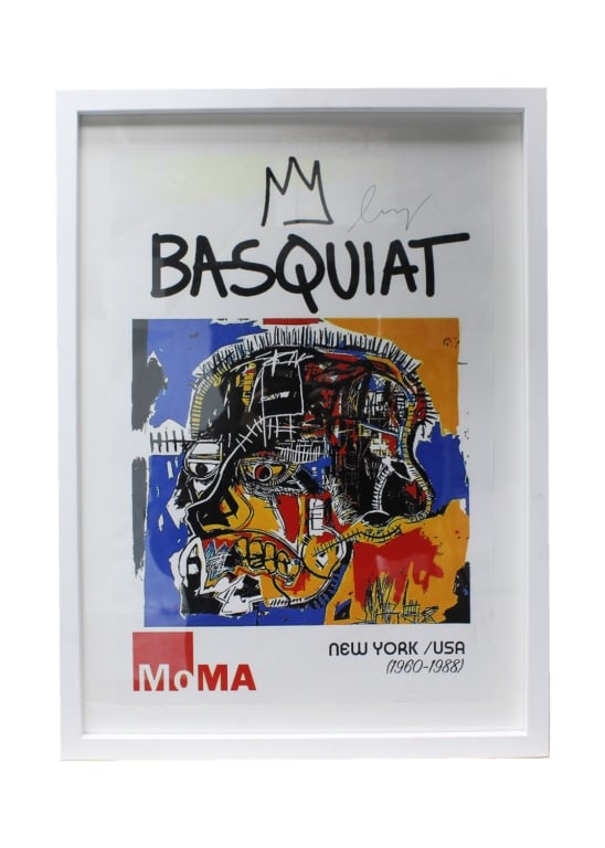 Framed poster of "Untitled (Skull)" (1 of 5)