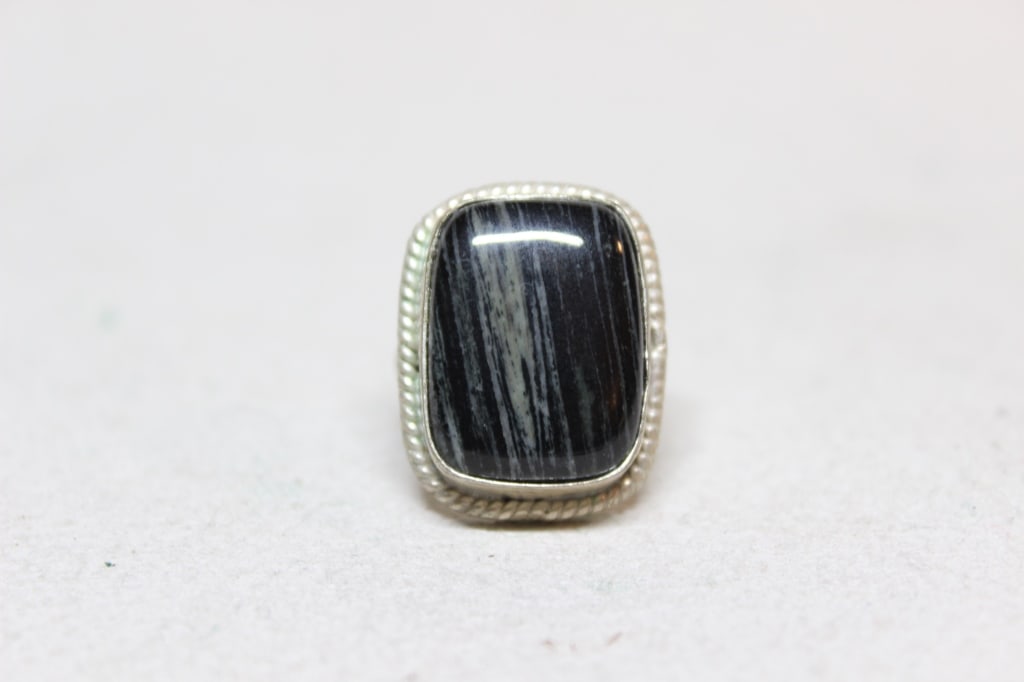 925 sterling silver statement ring (1 of 6)