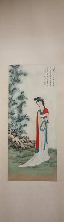 Chinese ink and color Scroll Painting (1 of 9)