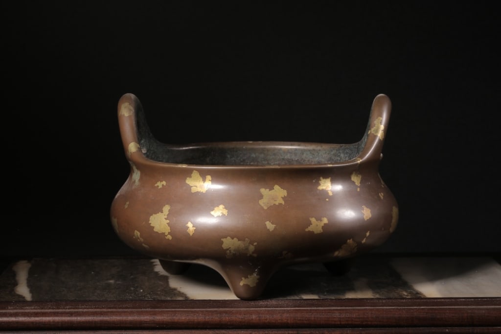Chinese Bronze Incense Burner,Mark (1 of 8)
