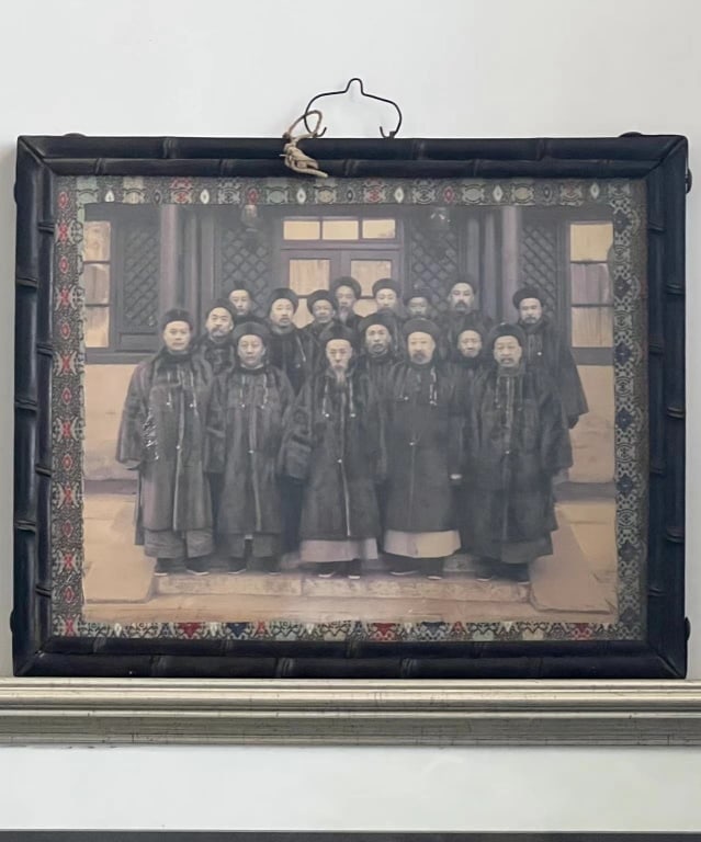 Antique Chinese Photo of Chinese Politician: A Photo Film of Chinese Bank Governor Kung Hsiang-hsi