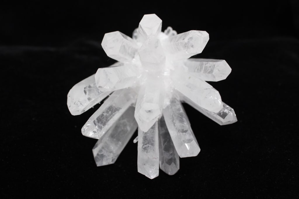 Clear Quartz Crystal Cluster - 5