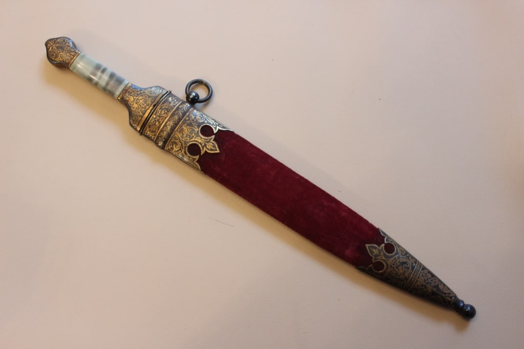 luxury Imperial Russian presentation dagger - 13