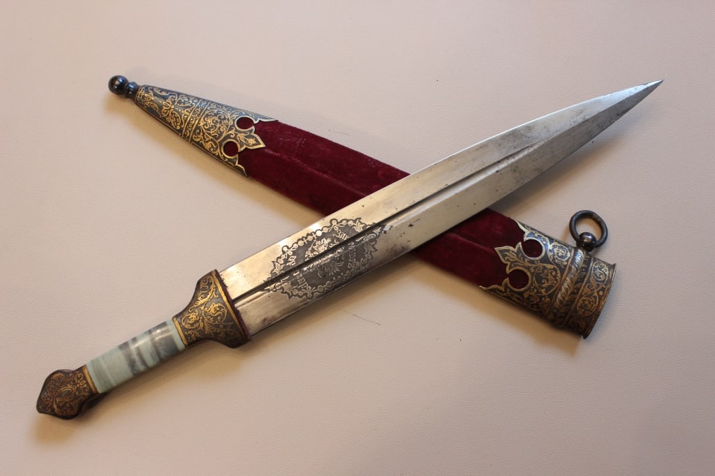 luxury Imperial Russian presentation dagger - 2