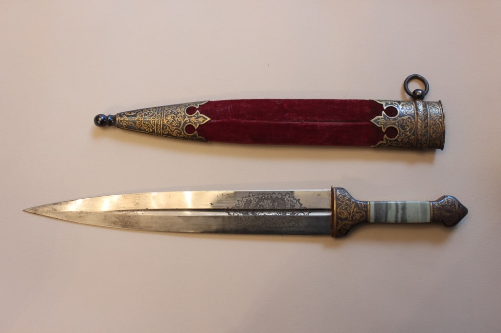 luxury Imperial Russian presentation dagger - 3