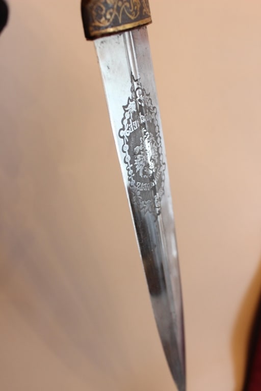 luxury Imperial Russian presentation dagger - 7