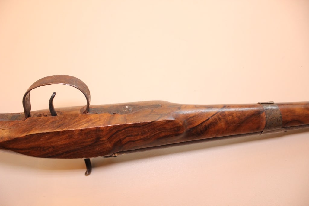 19th.C percussion cap muzzleloading pistol - 5