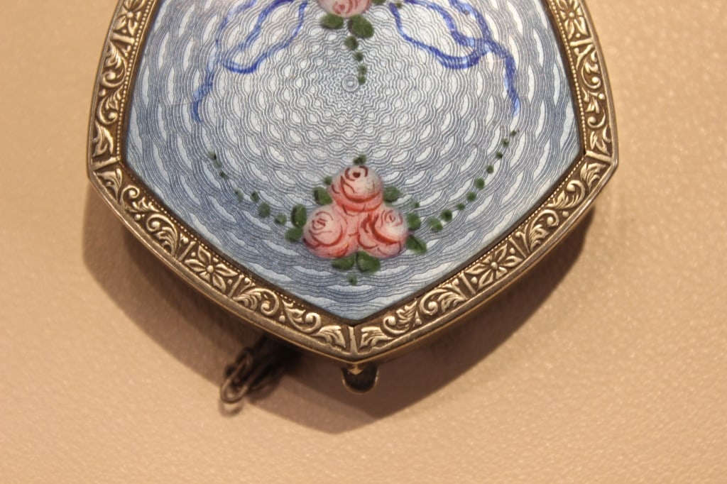 Two Antique Enamel Dance Compact - 4