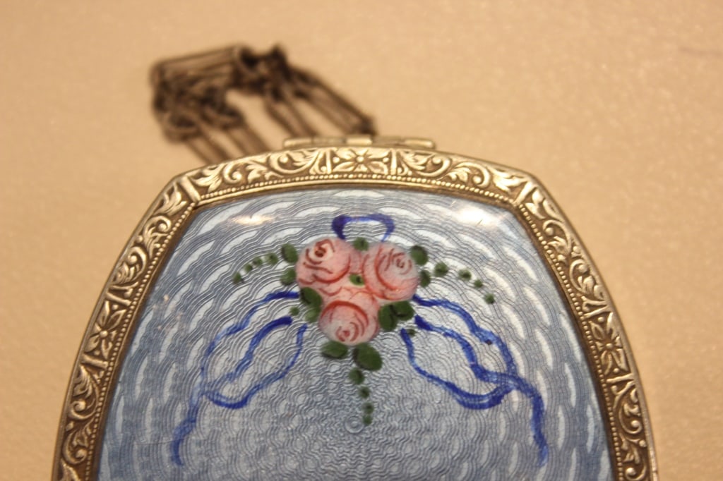 Two Antique Enamel Dance Compact - 5