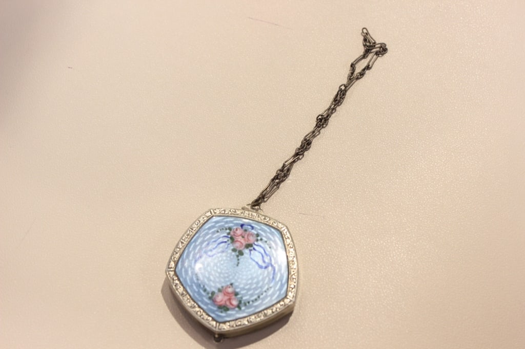 Two Antique Enamel Dance Compact - 7