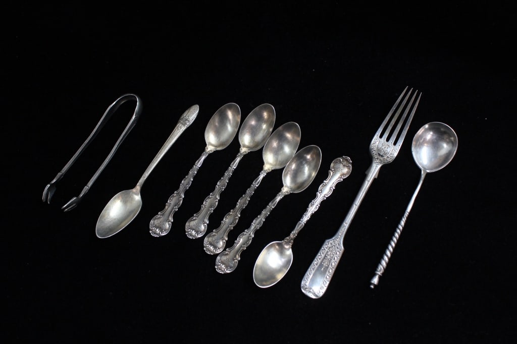 Sterling Silver Table Ware Set - 6