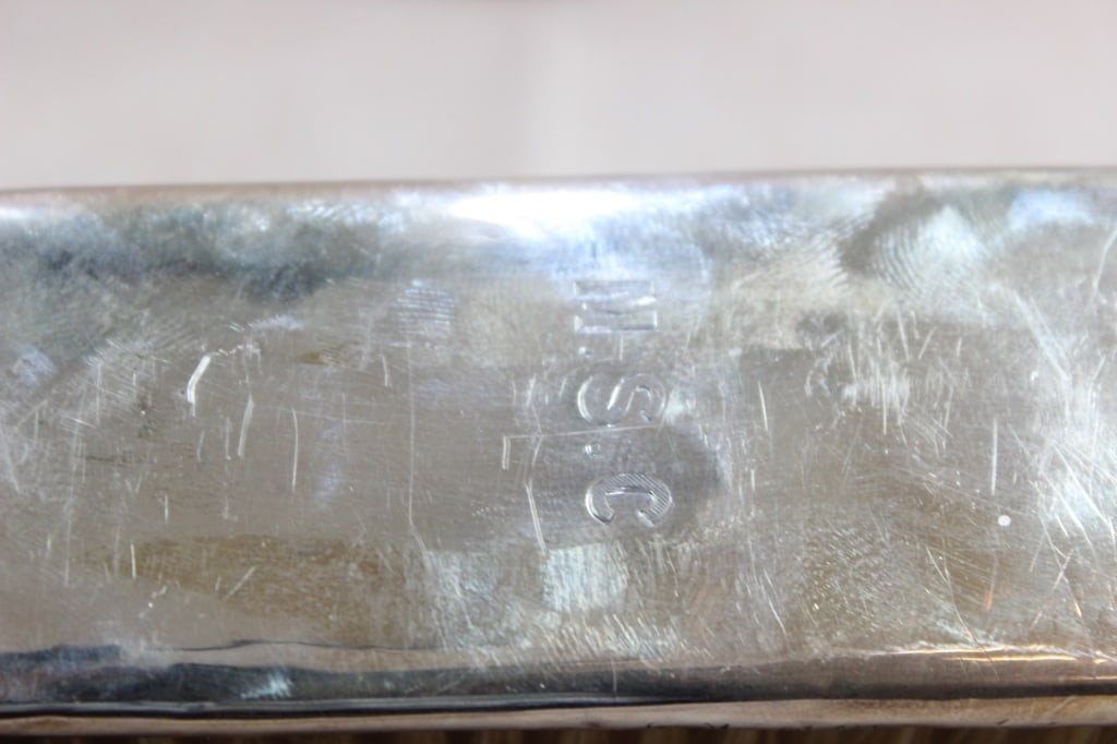 Antique Brush with Solid Sterling Silver Handle - 3