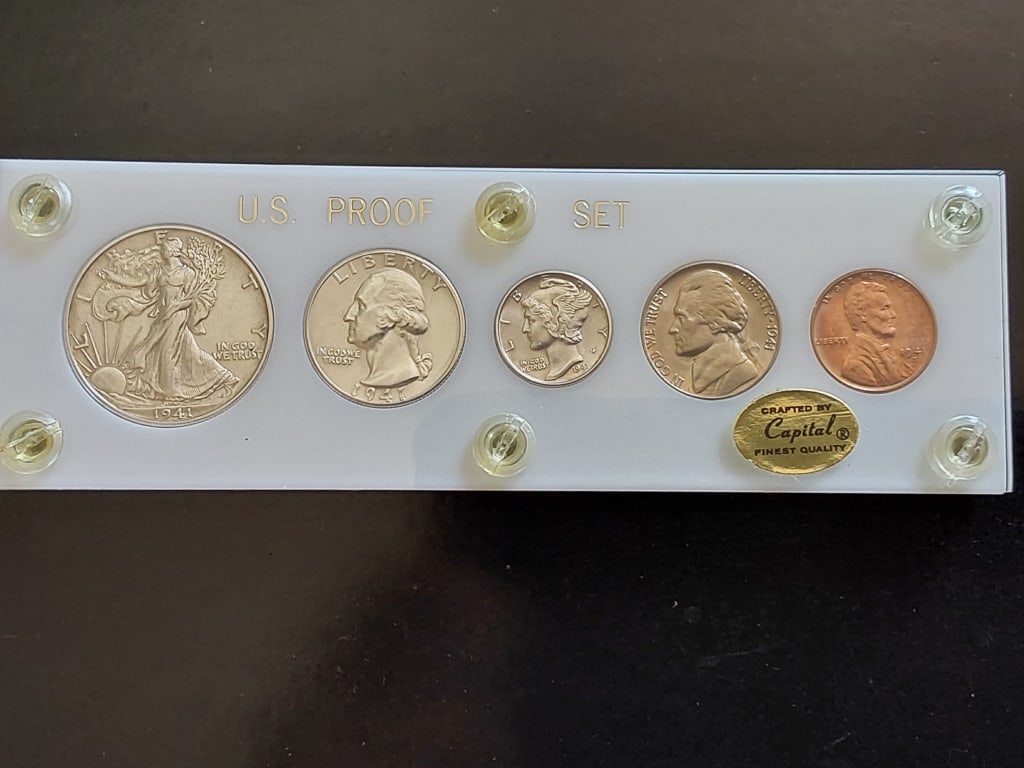 1941 D United States United States Proof Set . (1 of 12)