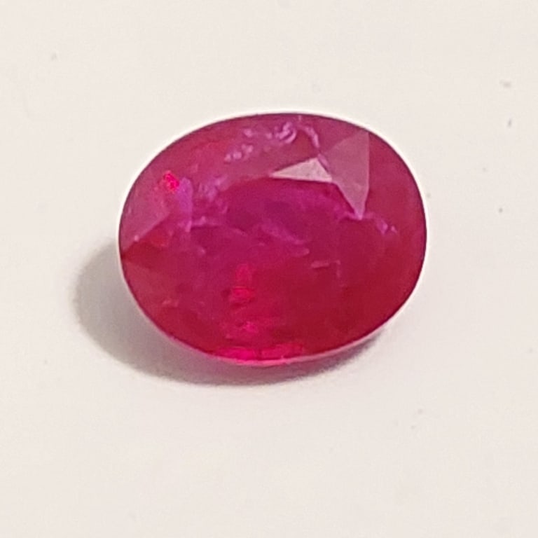6.28 CT CHATHAM RUBY STONE - 2