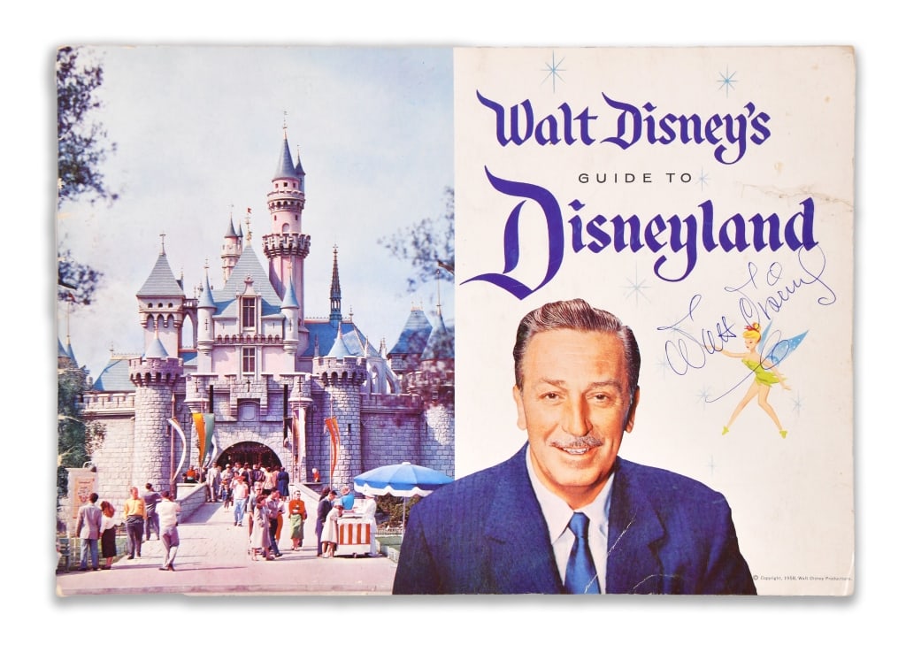 Walt Disney, Signed Walt Disney?s Guide to Disneyl (1 of 3)