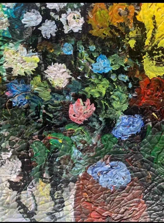 Oil on Canvas,signed. - 2