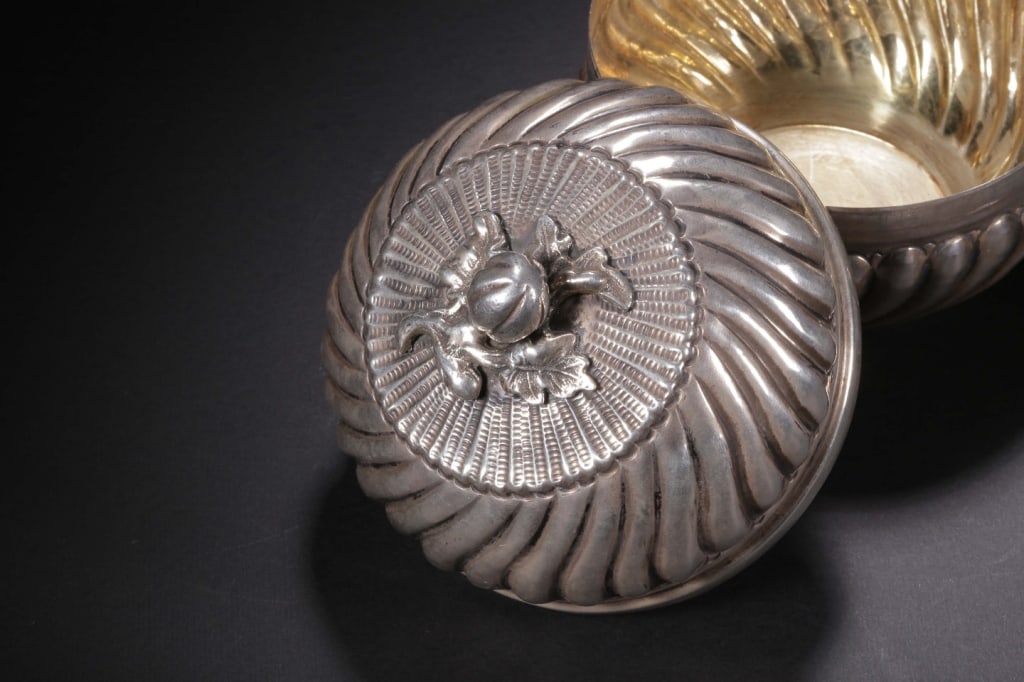 Ottoman Silver Covered Box - 5
