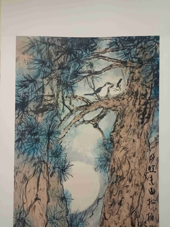Chinese Hanging Scroll Painting,Signed - 3