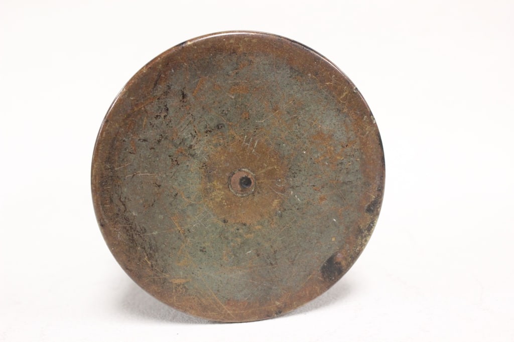 Antique Middle Eastern Brass Container. - 5