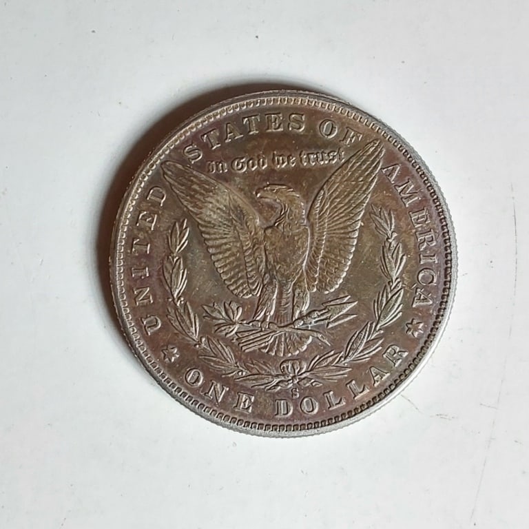 1892 s MORGAN SILVER DOLLAR (1 of 2)