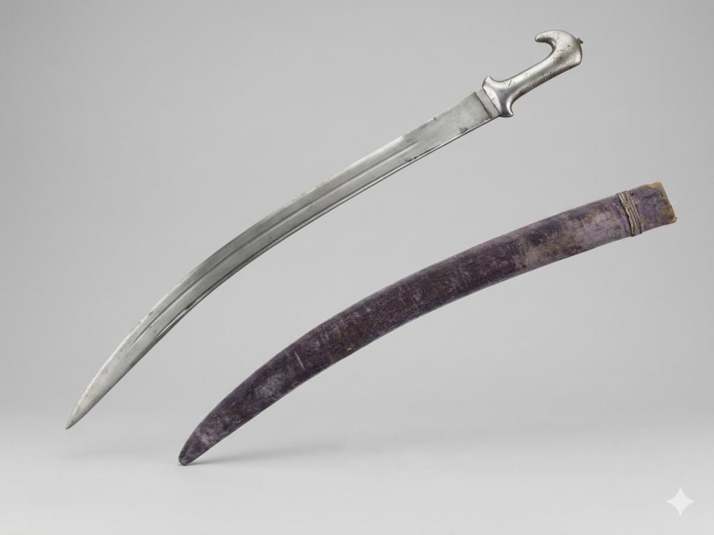 19th.C Middle-East Shamshir-style Cavalry saber (1 of 12)