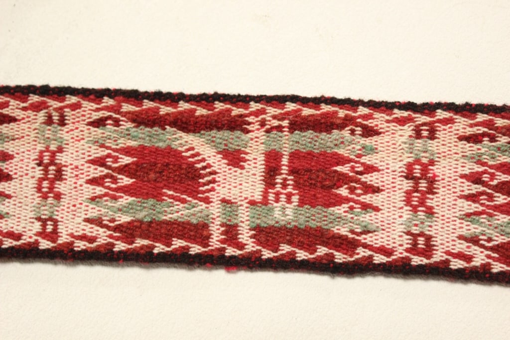 Three Hand-woven Andean textile Belts (1 of 6)