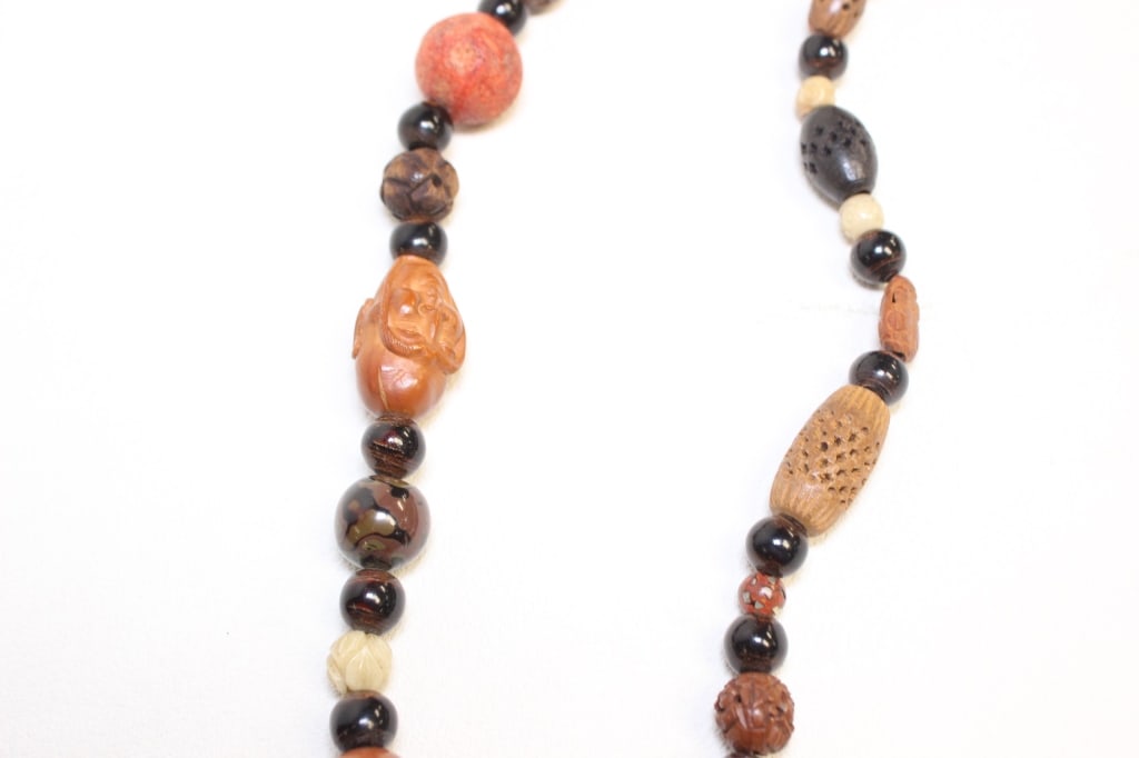 Mixed-media Strand Necklace (1 of 5)