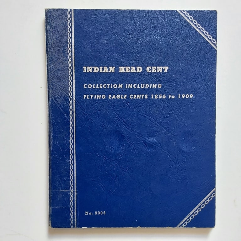 INDIAN HEAD CENT 54 COINS WHITMAN BOOK COLLECTION (1 of 14)