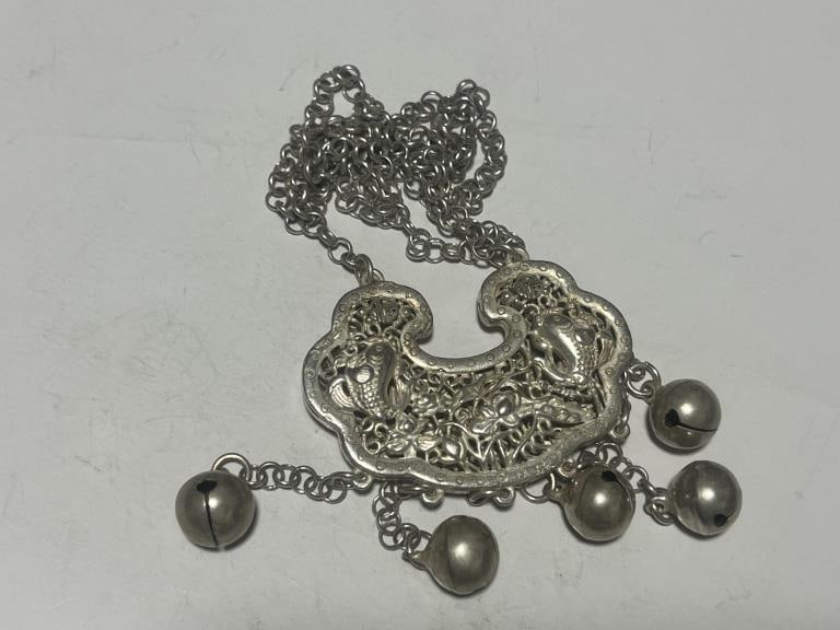 Chinese Longevity Lock necklace (1 of 2)