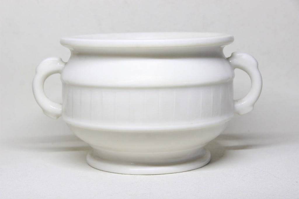 Chinese White Glazed Porcelain Incense Burner (1 of 7)