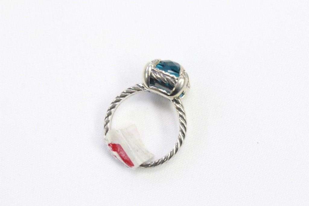David Yurman Chatelaine Pave Bezel Ring - 2