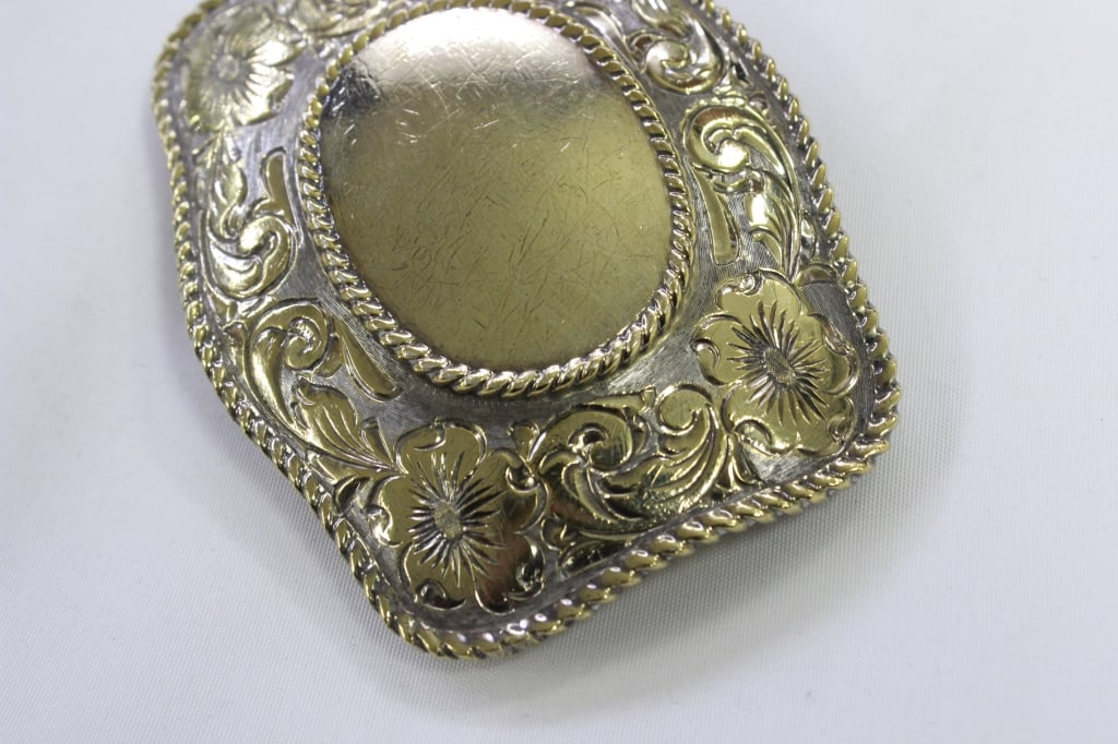 rectangular Western trophy belt buckle - 6