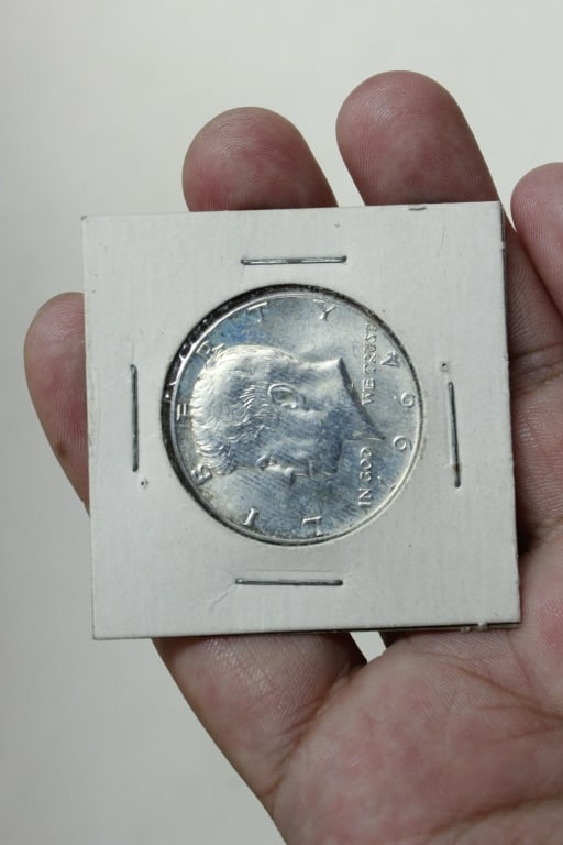 Two 1964 Kennedy Half Dollars - 2