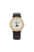 BLANCPAIN VILLERET PHASE DE LUNE, OR ET ACIER - Vers (1 of 1)